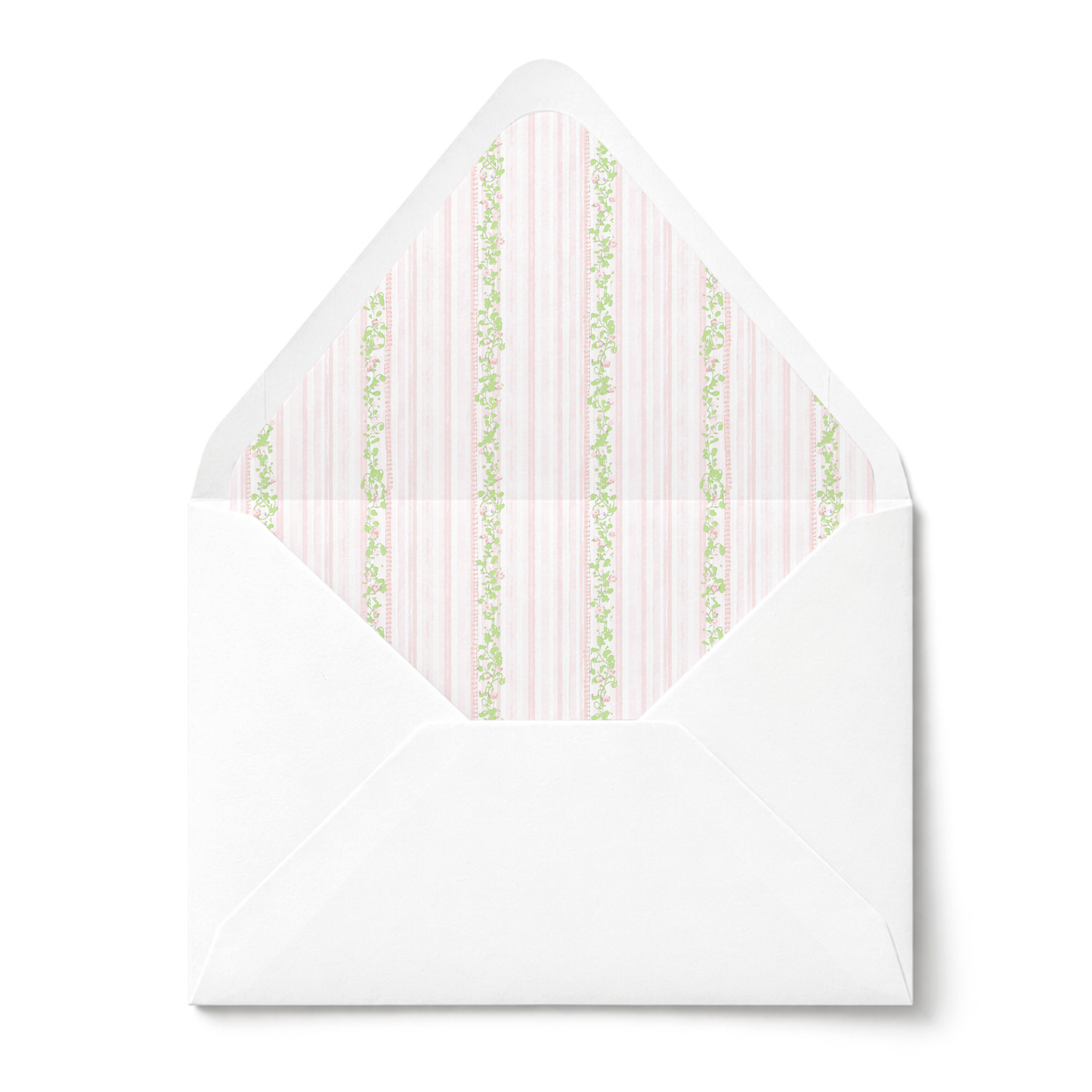 Classic Pink Baptism Invitation