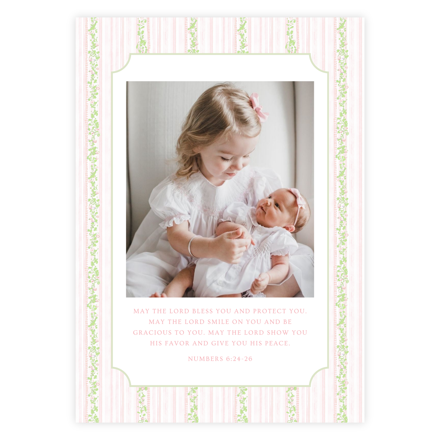 Rocking Horse Birth Announcement