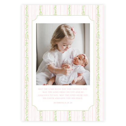 Rocking Horse Birth Announcement