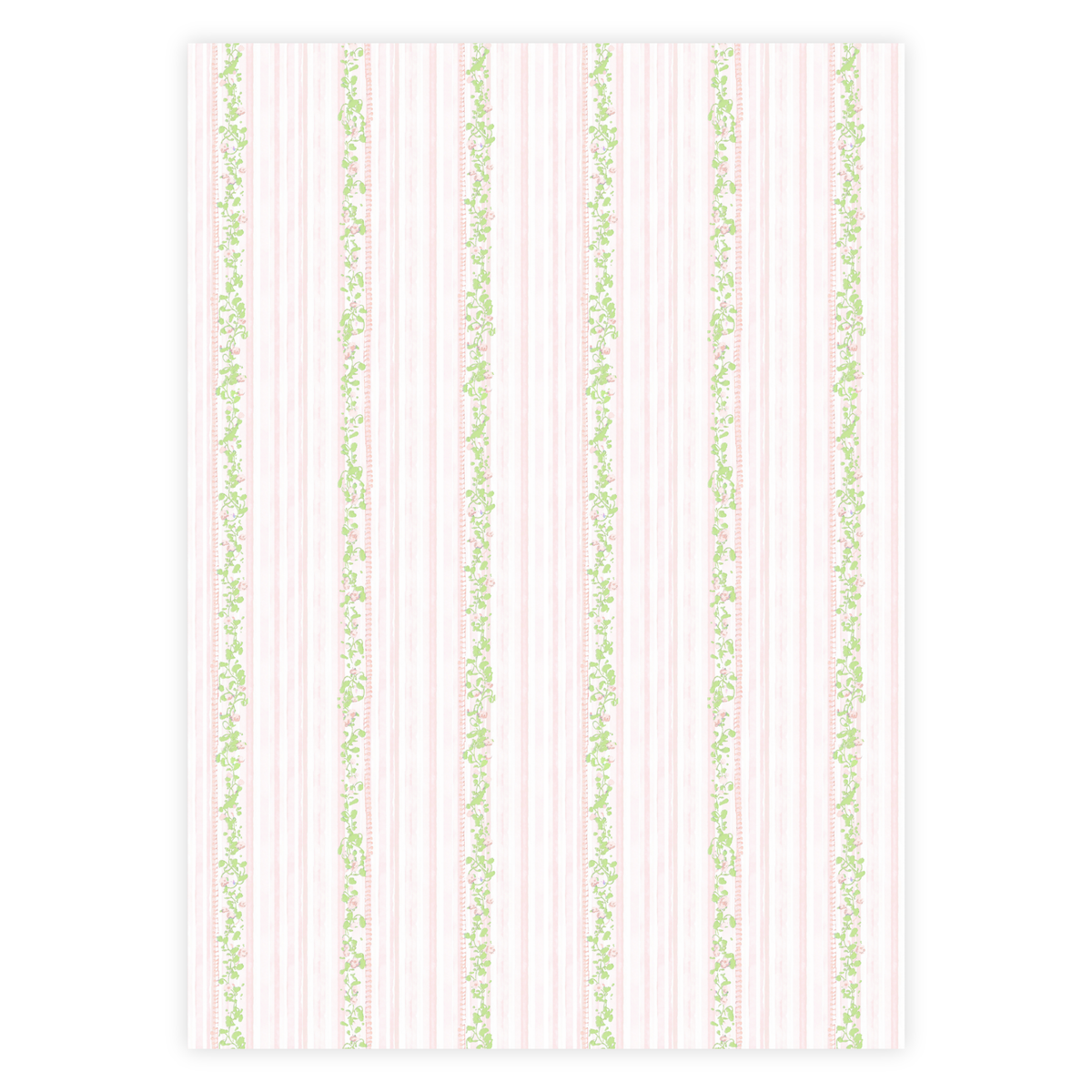 Classic Pink Baptism Invitation