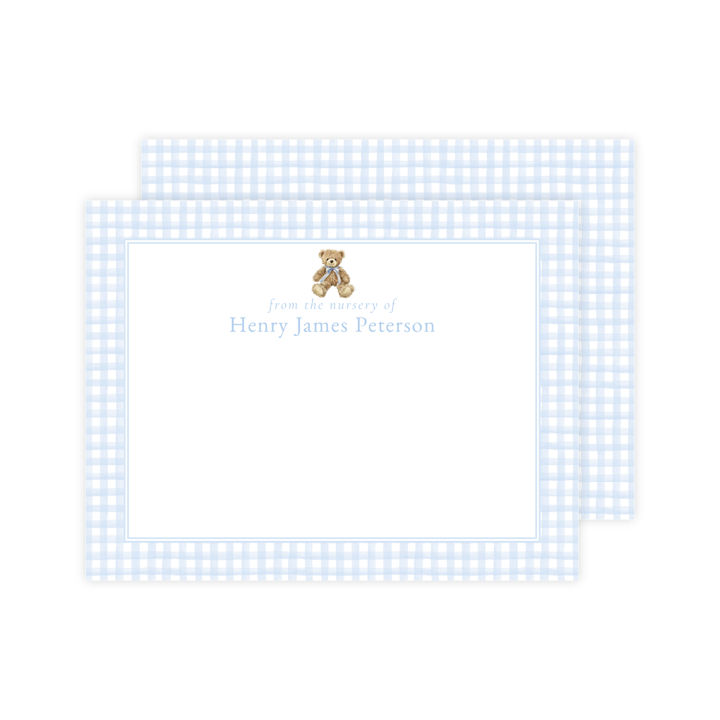 Teddy Bear Nursery Stationery