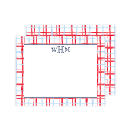 Americana Monogram Stationery