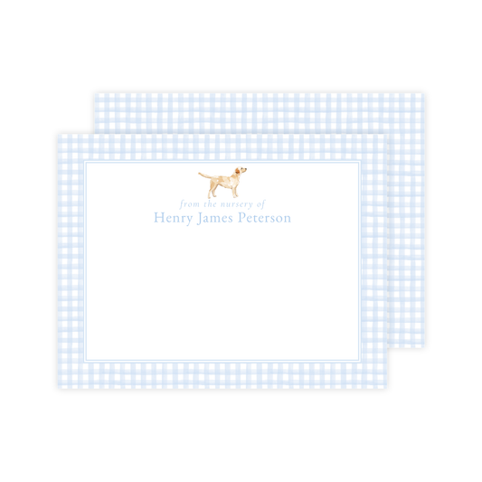 Labrador Retriever Nursery Stationery
