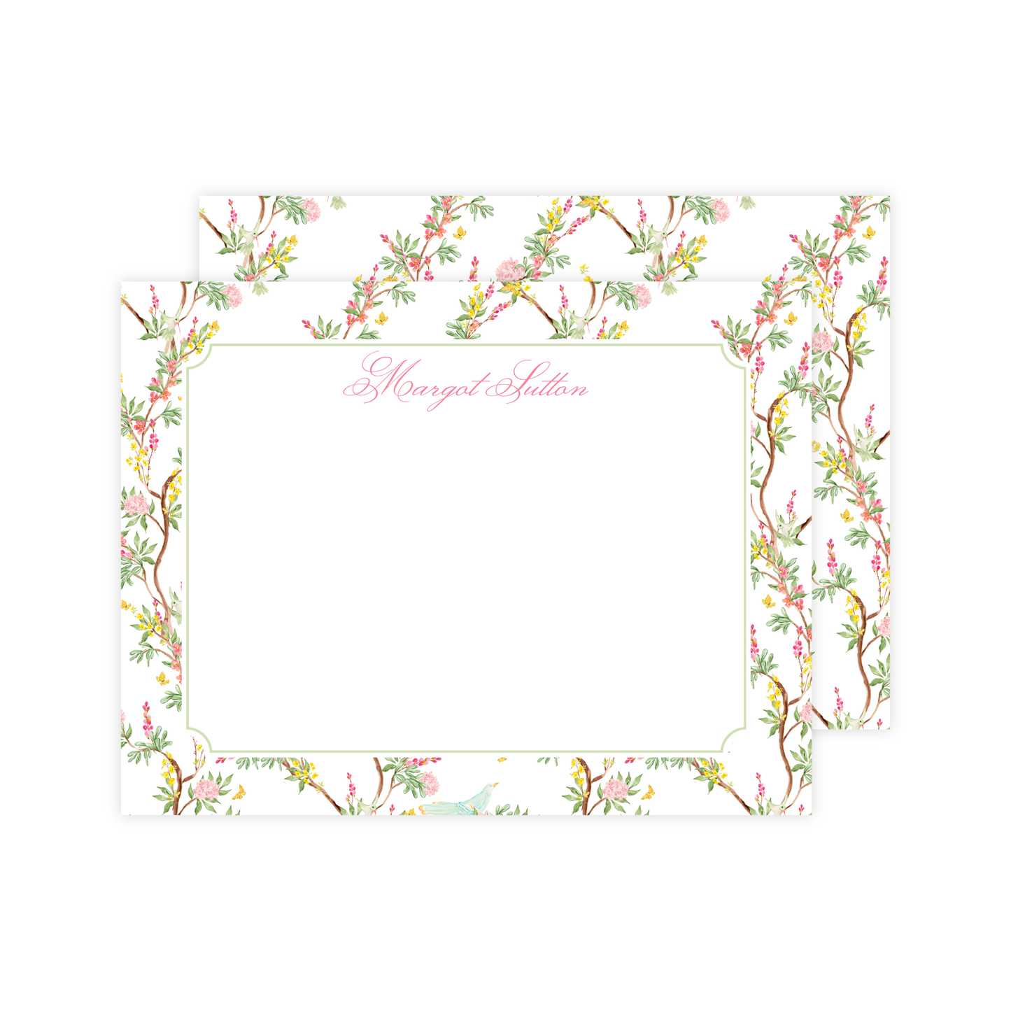 Songbird Chinoiserie Stationery