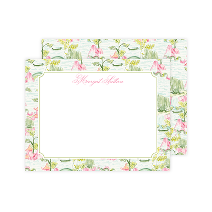 Pink Pagoda Stationery