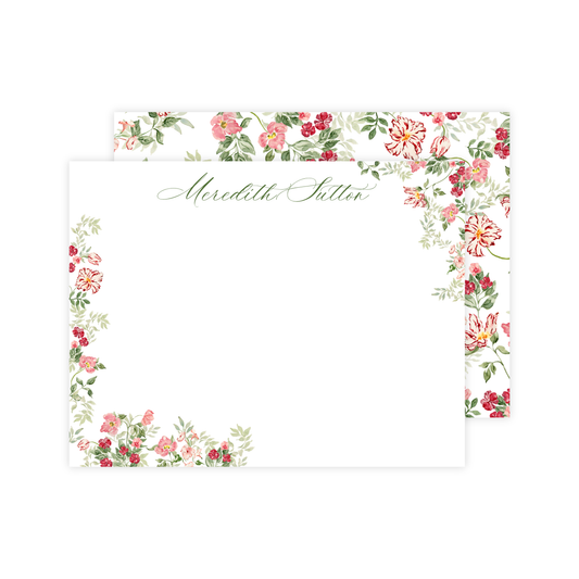 Camellia Garden Stationery