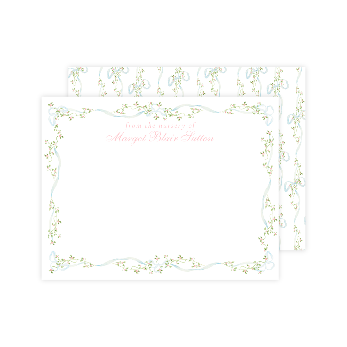 Blue Ribbon Nursery Stationery
