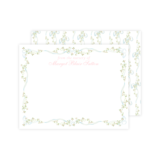 Blue Ribbon Nursery Stationery