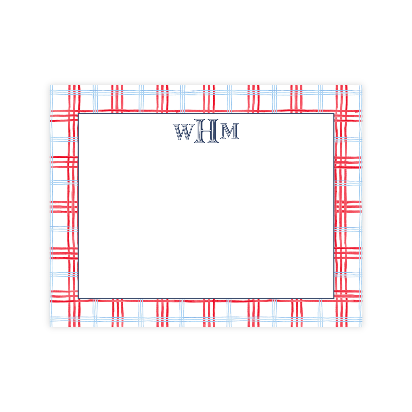 Americana Monogram Stationery