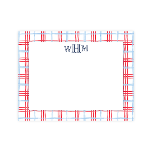 Americana Monogram Stationery
