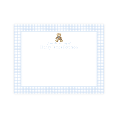 Teddy Bear Nursery Stationery