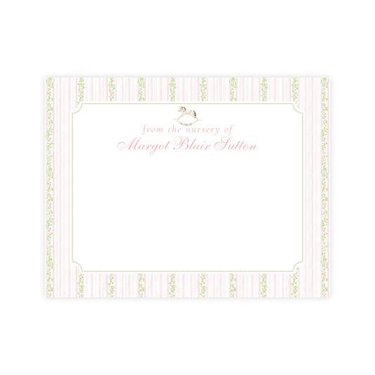 Rocking Horse Nursery Stationery