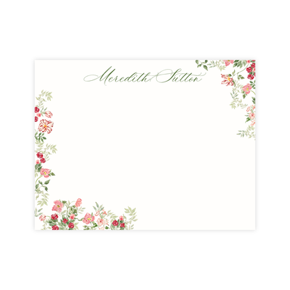 Camellia Garden Stationery
