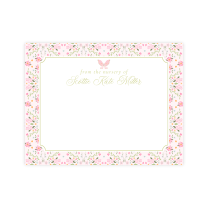 English Garden Nursery Stationery