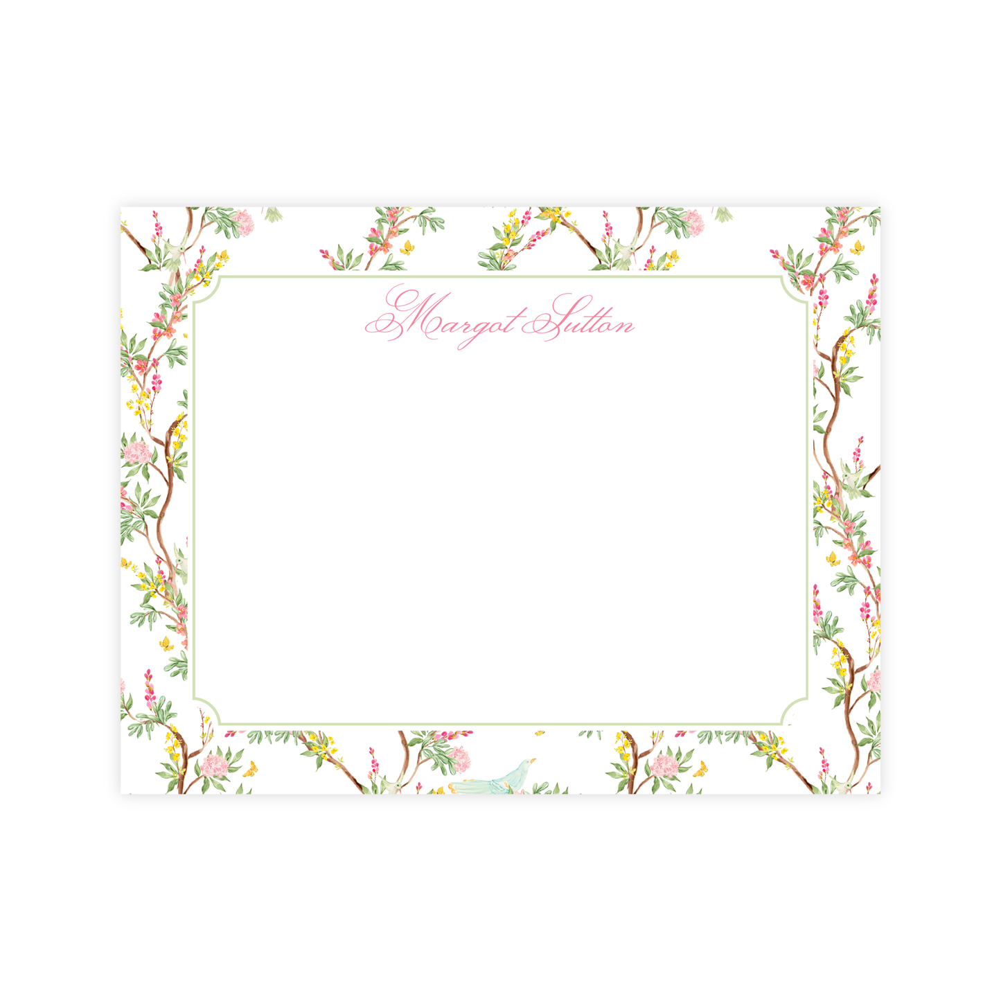 Songbird Chinoiserie Stationery