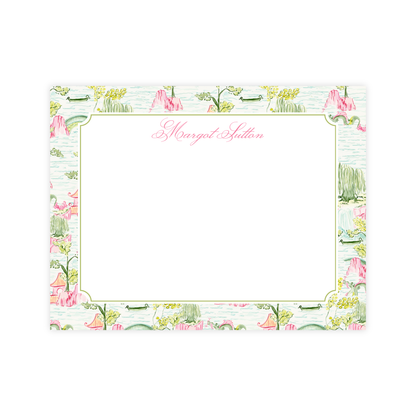Pink Pagoda Stationery