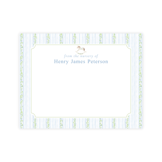 Rocking Horse Nursery Stationery