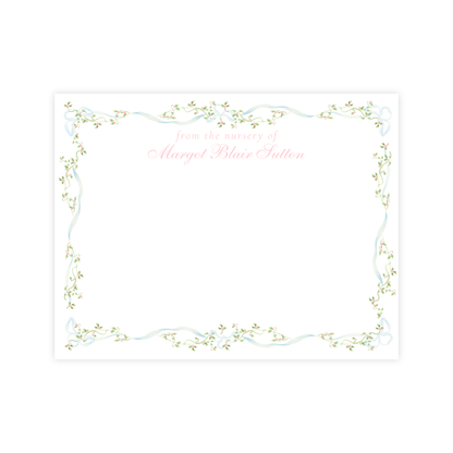 Blue Ribbon Nursery Stationery