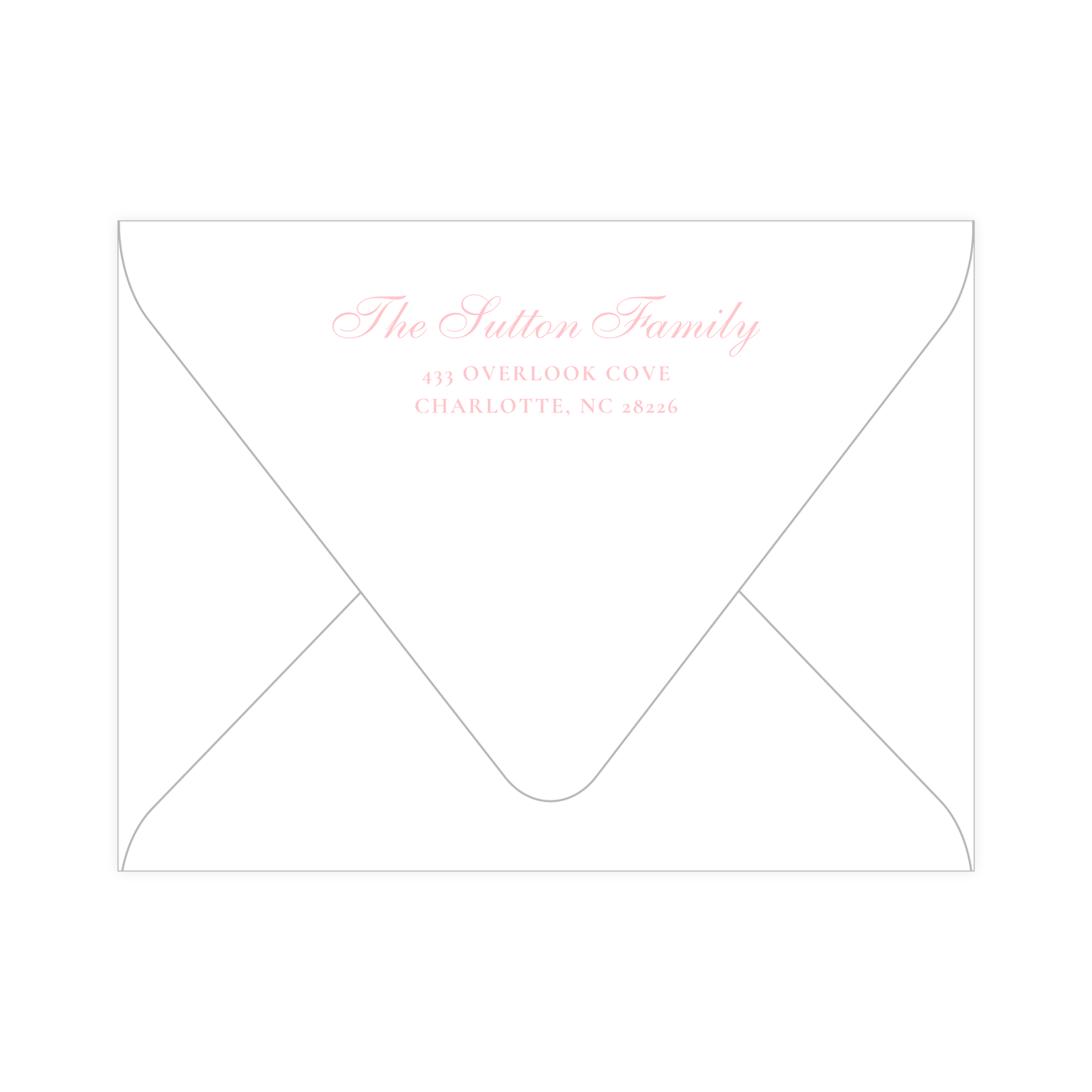 Floral Bow Nursery Stationery