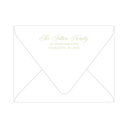 Floral Medallion Nursery Stationery