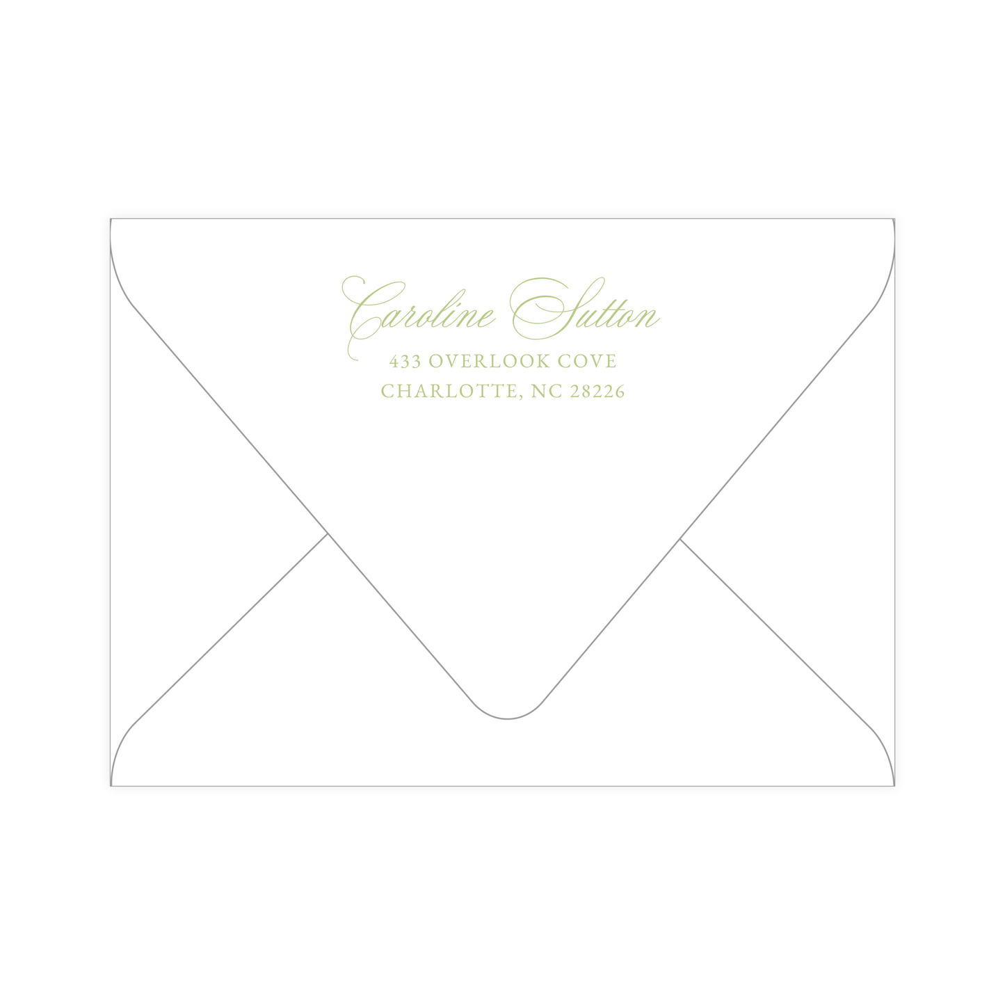 Floral Medallion Baby Shower Invitation
