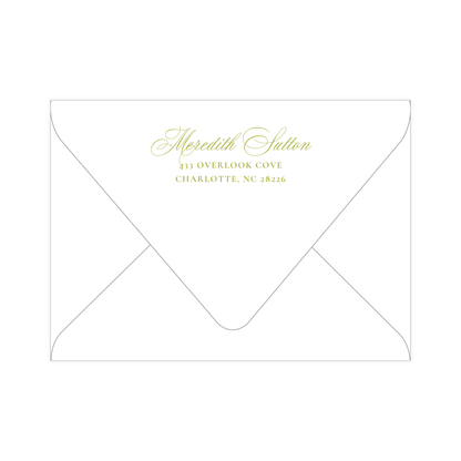 Heirloom Carriage Baby Shower Invitation