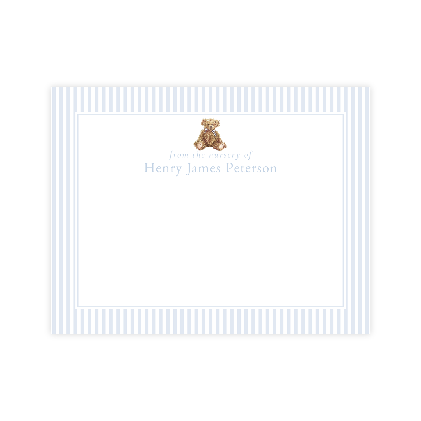 Teddy Bear Nursery Stationery